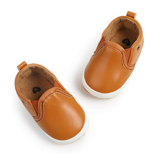 Yüksek kaliteli Slip-on PU deri erkek bebek ayakkabıları 2025 - Product Image 3