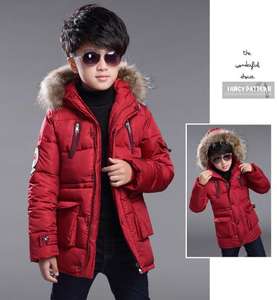 Coldker Nuevo Abrigo de Invierno para Bebés Niños, Chaqueta con Capucha y Parches, Chaqueta de Plumón para Bebés, Ropa de Abrigo para Niños - Product Image 3