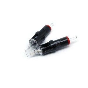 20 aiguilles de tatouage jetables en acier inoxydable avec membrane stérilisée pour maquillage permanent (PMU) et <span class=keywords><strong>SMP</strong></span> - Product Image 1