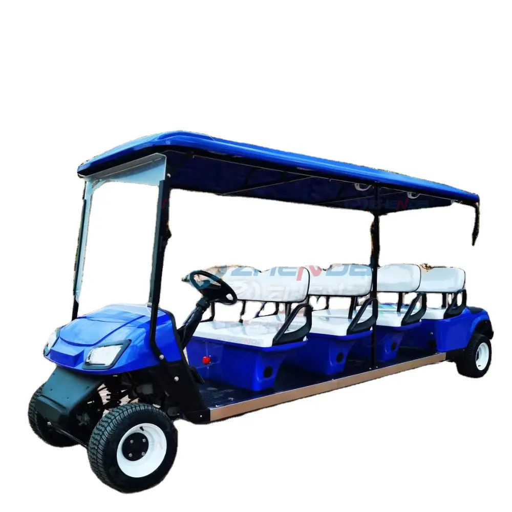 Buggy da golf fuoristrada alimentato a gas di qualità personalizzato veicolo utilitario elettrico club Cart Scooter electric Tourist Coach