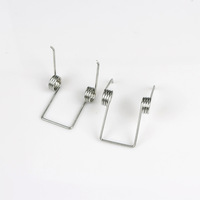 Assortiment de ressorts de torsion à double spirale en acier inoxydable personnalisés - Angles et formes variés pour appareils électriques, jouets, fixations