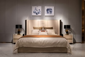 <span class=keywords><strong>Camera</strong></span> <span class=keywords><strong>da</strong></span> <span class=keywords><strong>letto</strong></span> di lusso moderno elegante <span class=keywords><strong>letto</strong></span> in pelle <span class=keywords><strong>arancione</strong></span> - Product Image 6