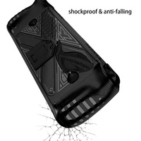 Pour ROG ALLY X étui de protection PC étui en TPU béquille accessoires de Console de jeu portable antichoc antidérapant noir