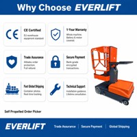 Chariot élévateur électrique à batterie lithium pour la manutention en hauteur avec BMS intelligent pour entrepôt