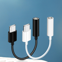 Typ-C zu 3,5mm Audio-Adapter USB-C-Kabel Konverter Audioanschluss für Samsung iPhone iPad Kopfhörer