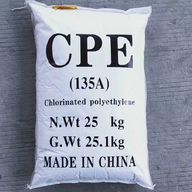 Plastic Raw Material Chlorinated Polyethylene CPE 135A With Best Price