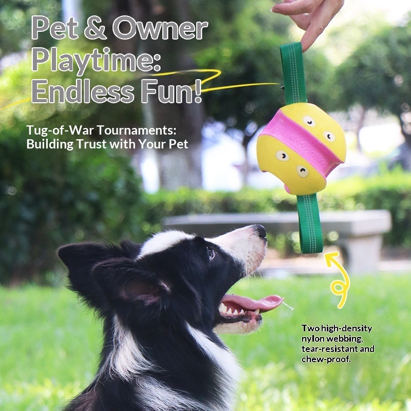 High-Elasticity TPU Sport Dog Chew Toy Ball – Durable Waterproof Fetch & Tug Ball - View 3
