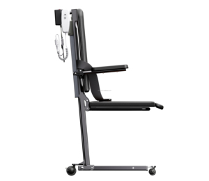 Chaise élévatrice électrique multifonctionnelle pour sol, capacité 200 kg, ceintures de sécurité, élévateur de transfert pour personnes handicapées en acier - Product Image 3