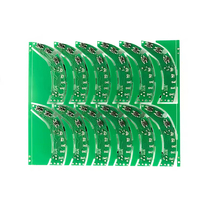 Perakitan PCB PCBA Kustom, Papan Sirkuit Cetak dengan Finishing Permukaan HASL, Material FR-4 untuk Manufaktur Perangkat Elektronik