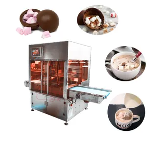 LST hollow chocolate bomb cup shell egg shape cold press making machine