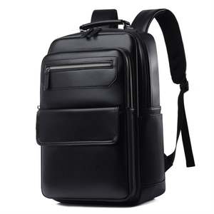 Wholesale Luxury Business <b>Leather</b> Waterproof <b>Backpack</b> Weekend Outside Travel Laptop <b>Backpack</b> High Quality School Bag <b>for</b> <b>Men</b> - Product Image 1