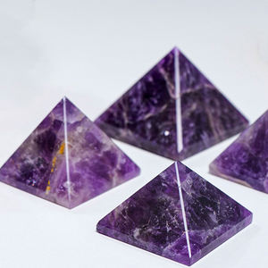 Vente en gros de produits spirituels naturels de haute qualité Améthyste de rêve <span class=keywords><strong>Pyramide</strong></span> pour <span class=keywords><strong>la</strong></span> décoration - Product Image 4