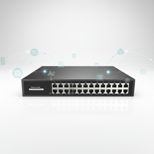 Switch de Seguridad Ethernet AC100-240V con Fuente de Alimentación Única Integrada, 24 Puertos 10/100M, ODM CCTV, en Stock - Product Image 3