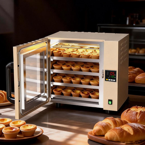 فرن كهربائي تجاري، سعة كبيرة، مناسب لخبز الكعك والبيتزا والخبز، فرن خبز متعدد الاستخدامات، صندوق خبز كبير. - Product Image 1