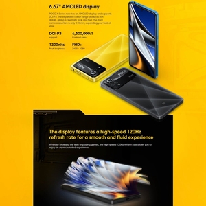 Teléfono Inteligente Xiaomi <span class=keywords><strong>POCO</strong></span> <span class=keywords><strong>X4</strong></span> <span class=keywords><strong>Pro</strong></span> 5G Global, Cámara de 108MP, 6GB+128G, Desbloqueo Facial y por Huella Dactilar, Pantalla de 6.67 Pulgadas, Doble SIM, NFC - Product Image 2