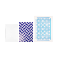 Impression personnalisée d'étuis pour cartes à jouer en papier, cartes de poker de casino
