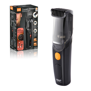 Cortadora de Pelo RAF IPX6 Impermeable, 8000 RPM, Recargable por USB, con Cuchilla de Carbono, Diseño de Vacío para Uso Doméstico - Product Image 1