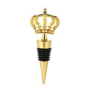 Ywbeyond Gold Crown Tapón <span class=keywords><strong>de</strong></span> botella <span class=keywords><strong>de</strong></span> vino tinto Favores <span class=keywords><strong>DE</strong></span> BODA Fiesta <span class=keywords><strong>Puerta</strong></span> Volver Regalos <span class=keywords><strong>para</strong></span> invitados - Product Image 6