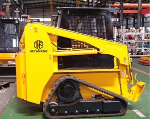 Chargeur sur chenilles diesel JIUHE 700 kg, conception compacte, système hydraulique, construction, haute efficacité, chargeur compact JHT50 - Product Image 6