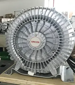 SINCEN Blower Putar dan Peniup Cincin, 2HP 1,5 KW 220V Blower Saluran Samping