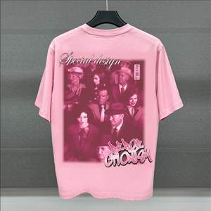 เสื้อยืดลำลองสไตล์สตรีทแวร์สำหรับผู้ชายเสื้อยืดพิมพ์ลายกราฟิกสำหรับทั้งชายและหญิงเสื้อยืดผ้าฝ้ายโอเวอร์ไซส์สำหรับฤดูร้อน - Product Image 4