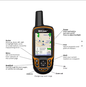 เครื่องรับสัญญาณ GPS แบบพกพา K72B ความแม่นยำสูง สำหรับการสำรวจและการนำทางกลางแจ้ง - Product Image 1