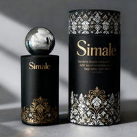 Botella de Perfume Vacía con Acabado Marmoleado, 30ml 50ml 100ml, Botella de Vidrio con Pulverizador Fino, Transparente o Esmerilada, de Lujo, con Serigrafía