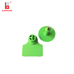Cerrado la imprimible por láser de código QR de cerdo Etiqueta de oreja con números de serie - Product Image 2