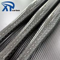 Batte de baseball en fibre de carbone Jacquard robuste 75cm avec conception d'absorption des vibrations