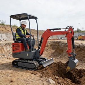 ミニ掘削機（アタッチメント付き、エンジニアリング用）、3トンミニ掘削機、アタッチメント付き掘削機、エンジニアリング用掘削機 - Product Image 6