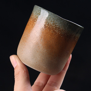 Tazza <span class=keywords><strong>da</strong></span> caffè in ceramica grezza naturale 250 ml artigianale in stile rustico tazza <span class=keywords><strong>da</strong></span> tè per occasioni speciali colorata Latte tazza - Product Image 5