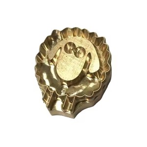 Copper <b>Cookie</b> Mold M8 Screw Hole Baking Pastry <b>Tool</b> Durable For Food Contact Oven Safe - Product Image 1