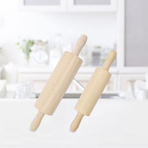 ไม้คลึงแป้งยางพาราขนาด 8/9 นิ้ว เกรดอาหาร สำหรับทำขนม พิซซ่า <span class=keywords><strong>ฟอง</strong></span><span class=keywords><strong>ดอง</strong></span>ท์ ไส้พาย และแผ่นแป้ง - Product Image 6