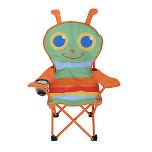 في الهواء الطلق رخيصة للأطفال الرضع صغيرة منخفضة الضوء الأرجواني حامل كوب الطفل الحيوان شعار للطي التخييم مع المظلة - Product Image 2