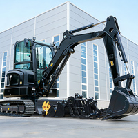 Mini-excavatrice sur chenilles 3,5 tonnes avec moteur Kubota EPA, certifiée CE, livraison gratuite, pour usage domestique, 1 tonne, 2 tonnes, hydraulique, pour jardin et ferme