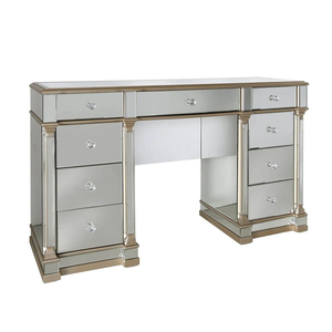 <span class=keywords><strong>Table</strong></span> de maquillage de style vintage <span class=keywords><strong>scandinave</strong></span> <span class=keywords><strong>avec</strong></span> organisateur de coiffeuse et tiroirs de rangement - Product Image 3