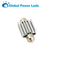 Lampe LED intérieure Globalpowerleds 36 mm 4SMD Canbus, ampoule LED pour voiture, lumière LED pour voiture 12V
