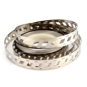 Bande d'acier nickelée à biseau décalé pour packs de batteries au lithium 18650, languette de connexion perforée nickelée - Product Image 5