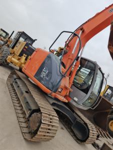 Excavadora Hitachi ZX135 de uso superior, equipo pesado de pintura Original con motor de núcleo y componentes PLC, excelente estado - Product Image 4