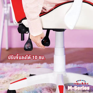 จัดส่งที่รวดเร็วประเทศไทยร้อนแข่งเทงกูเกียร์หนังที่ดีสีแดงสาวผู้หญิงเกมเมอร์เก้าอี้เล่นเกมเก้าอี้ทํางาน <span class=keywords><strong>Sanrio</strong></span> - Product Image 5