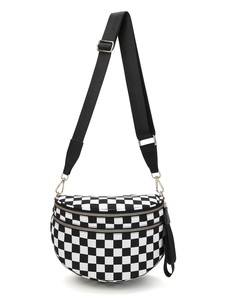 <span class=keywords><strong>Sac</strong></span> <span class=keywords><strong>banane</strong></span> à carreaux pour femme 2026 – <span class=keywords><strong>Sac</strong></span> de taille tendance avec ceinture pour voyage et mode féminine - Product Image 5