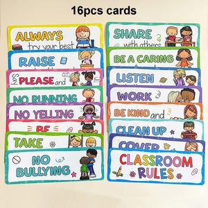 16ชิ้นแฟลชการ์ดเพื่อการเรียนรู้คำศัพท์ภาษาอังกฤษสำหรับเด็กก่อน<span class=keywords><strong>ว</strong></span>ัยเรียนกฎการเรียนของเด็ก<span class=keywords><strong>ว</strong></span>ัยหัดเ<span class=keywords><strong>ดิ</strong></span>นกระดานข่า<span class=keywords><strong>ว</strong></span>การเรียนการสอนการสอนชุดแฟลชการ์ด - Product Image 6