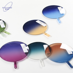 Cr39 üçlü renkler degrade renkli kaplama Lens PC polikarbonat güneş gözlüğü lensler - Product Image 5