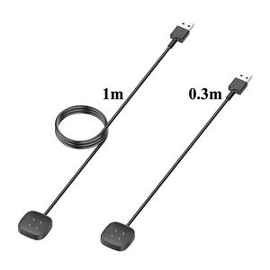 100Cm Magnetische Oplader Voor Fitbit Versa <span class=keywords><strong>3</strong></span> 4 Horloge Oplader Voor Fitbit Sense 2 Oplader Basis Usb Kabel Opladen Dock - Product Image 2