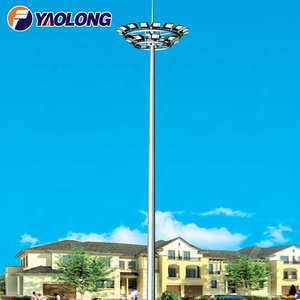 Poste de Iluminación de Mástil Alto de 15m 16m 18m 20m 25m 35m de Acero Inoxidable/Aluminio - Product Image 3