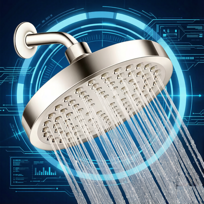High Pressure Rain Luxury Modern Chrome