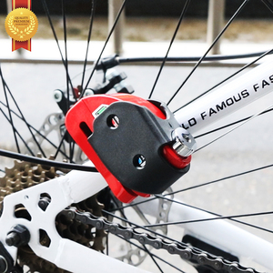 Superbsail Scooter Wheel Disc Brake Alarm Lock Aluminum Alloy Security Anti-theft Reminder Rope <strong>LockBag</strong> Spare Bracket Packages - Product Image 3