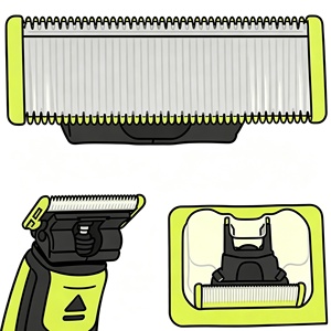 Lame de rasoir électrique OneBlade, Lame de rechange OneBlade, Lame de rechange 360 OneBlade - Product Image 3