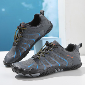 Transpirable Unisex caja de punta ancha zapatos deportivos gimnasio entrenamiento calzado goma antideslizante suela descalza escalada Trekking zapatillas - Product Image 3