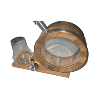 소박한 친환경 에나멜 맥주잔 500-600ml 용량 와인 탱커드 200ml 3D 디자인 미국 스타일 비즈니스 선물 손잡이 포함